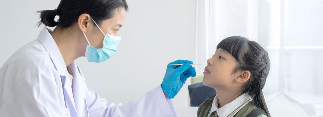 適切な検体採取が正しい診断につながる